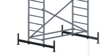 AX14 Chasis Beam Structural Accessory for Scaffold and Work Platform Systems, Heavy Duty Support Component for Stability, Strength and Reliable Industrial Access Performance